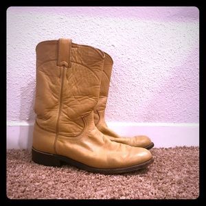 Vintage Justin Boots for Women - Size 7 - Ropers